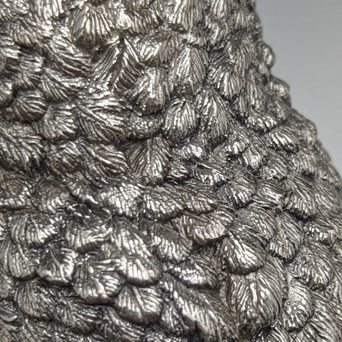 純銀張り彫刻 フクロウ オブジェ 385g 英国 カントリーアーティスト社